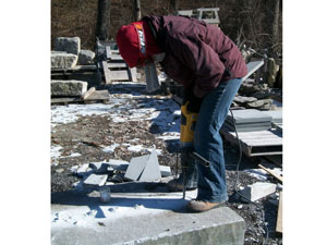 Samantha Splitting Granite
